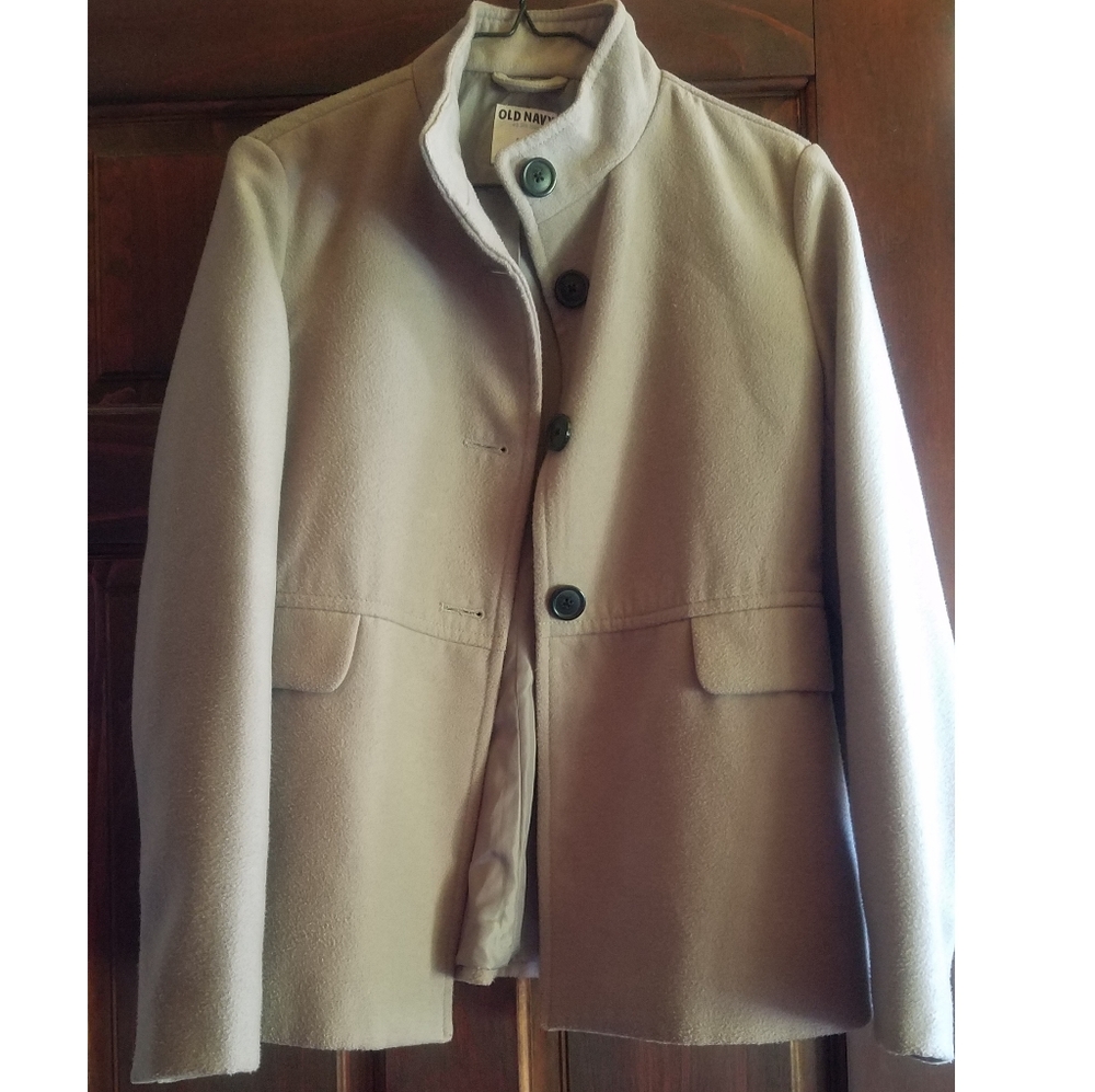 Women's Gray Pea Coat